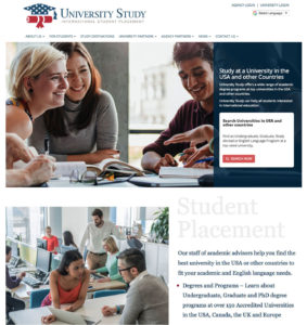 University Study website
